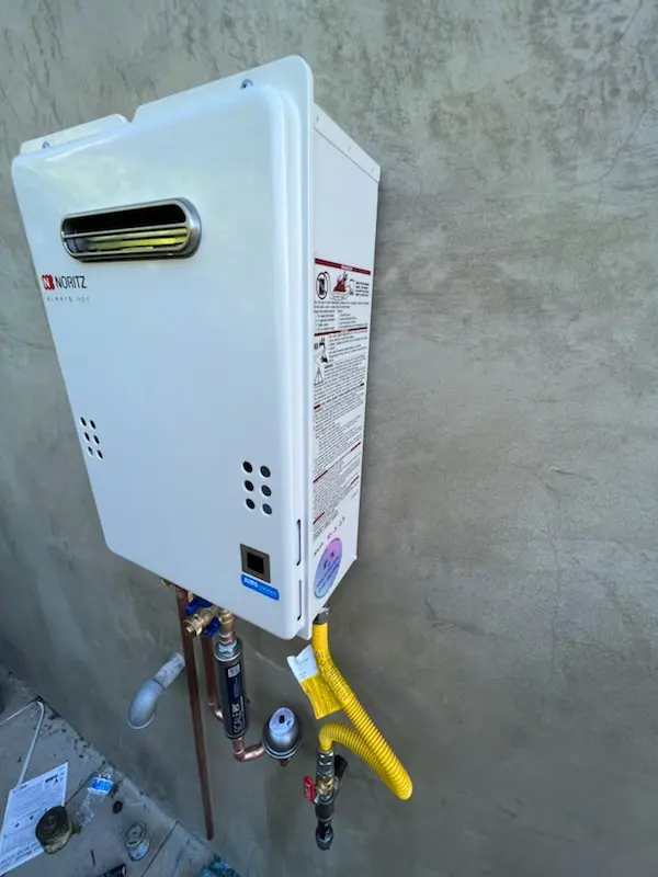 Tankless water heater installation for Mission Bend homes